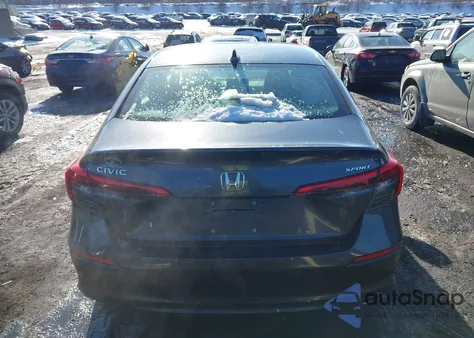 2024 Honda Civic Sport из США, поврежденный, VIN 2HGFE2F55RH570421